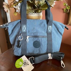 NWT Kipling Art Mini in Nocturnal Grey